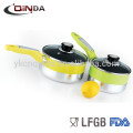 Good Quality oil pan adapter nonstick cookware set dishwash safe oven safe